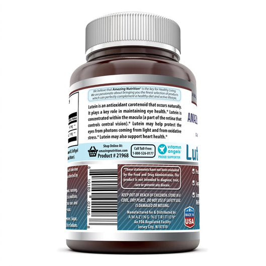 Amazing Formulas Lutein 40 mg with Zeaxanthin 1600 mcg- 60 Softgels