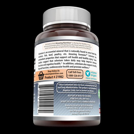 Amazing Formulas Selenium 200 mcg Natural Selenium Extract 240 Tablets