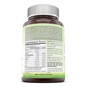 Amazing India Barley Grass Super Green Food 500 Mg 250 Tablets