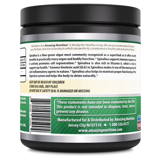Amazing Formulas Spirulina 400 G 50 Servings