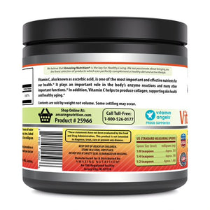
                
                    Load image into Gallery viewer, Amazing Formulas Vitamin C 1 Lb. Powder Ascorbic Acid Dietary Supplement - (Approx. 454 Servings)
                
            