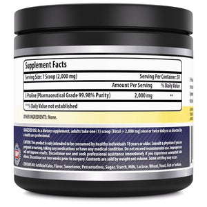 Amazing Formulas L Proline 100 Grams 50 Servings