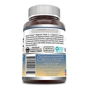 
                
                    Load image into Gallery viewer, Amazing Formulas Magnesium Citrate 200 Mg 120 Tablets
                
            