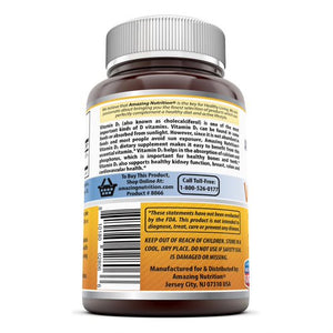 Amazing Formulas Vitamin D3 400 IU 240 Softgels