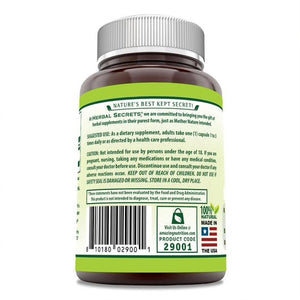 Herbal Secrets Bacopa Powder | 500mg 90 Capsules
