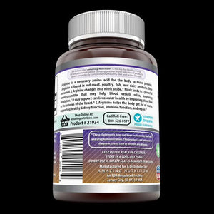 Amazing Formulas L-Arginine 1000 Mg 240 Tablets