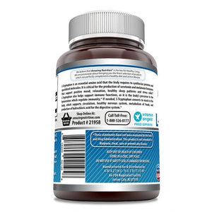 Amazing Formulas L-Tryptophan 1000 Mg 120 Tablets