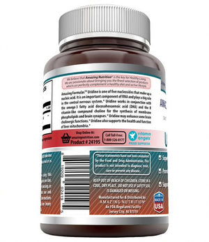 
                
                    Load image into Gallery viewer, Amazing Formulas Uridine Dietary Supplement 300 Milligrams 50 Capsules
                
            