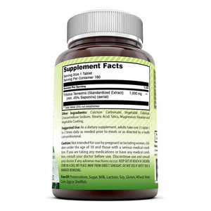 Amazing India Tribulus Extract Dietary Supplement 1000 MG 180 Tablets
