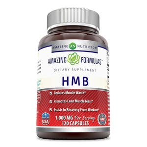 Amazing Formulas HMB 1000 Mg 120 Capsules