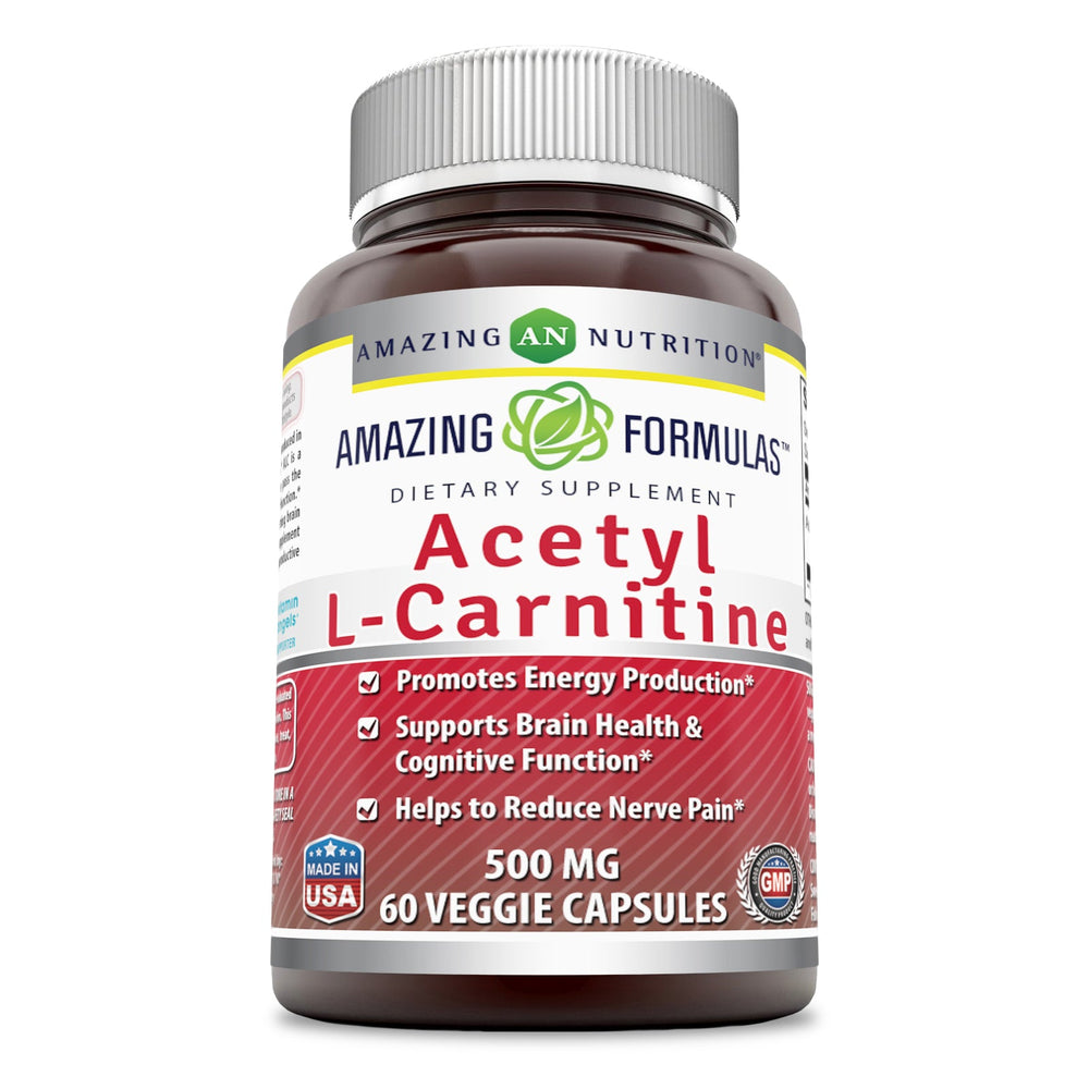 Amazing Formulas Reduced L-Glutathione - 500 Mg, 60 Veggie Capsules