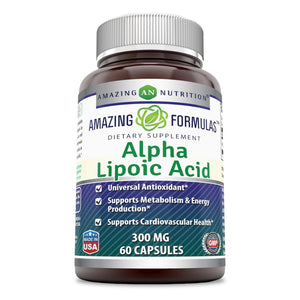 Amazing Formulas Alpha Lipoic Acid 300 Mg 60 Capsules