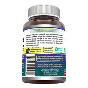 Amazing Formulas Alpha Lipoic Acid 600 Mg 240 Capsules