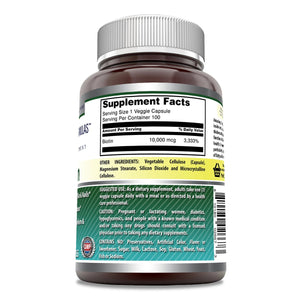 Amazing Formulas Biotin Supplement 10,000 mcg 100 Capsules