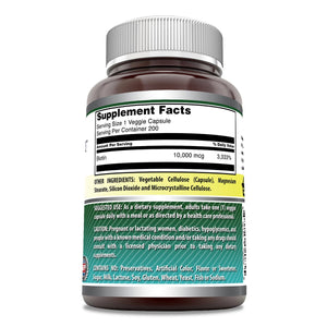 Amazing Formulas Biotin Supplement 10,000 mcg 200 Capsules