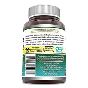 Amazing Formulas Biotin Supplement 10,000 mcg 200 Capsules