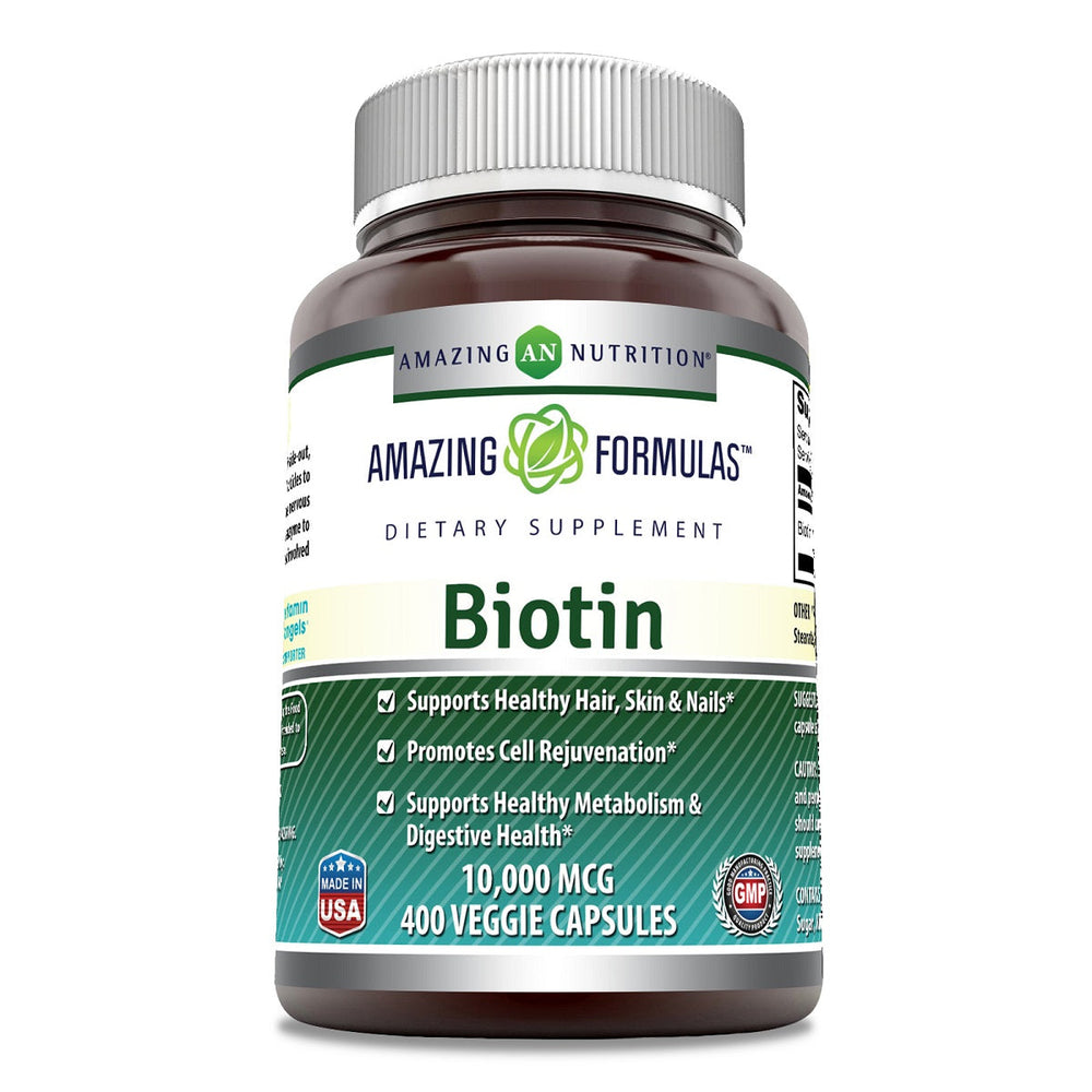 Amazing Formulas Biotin 10000 MCG 400 Capsules