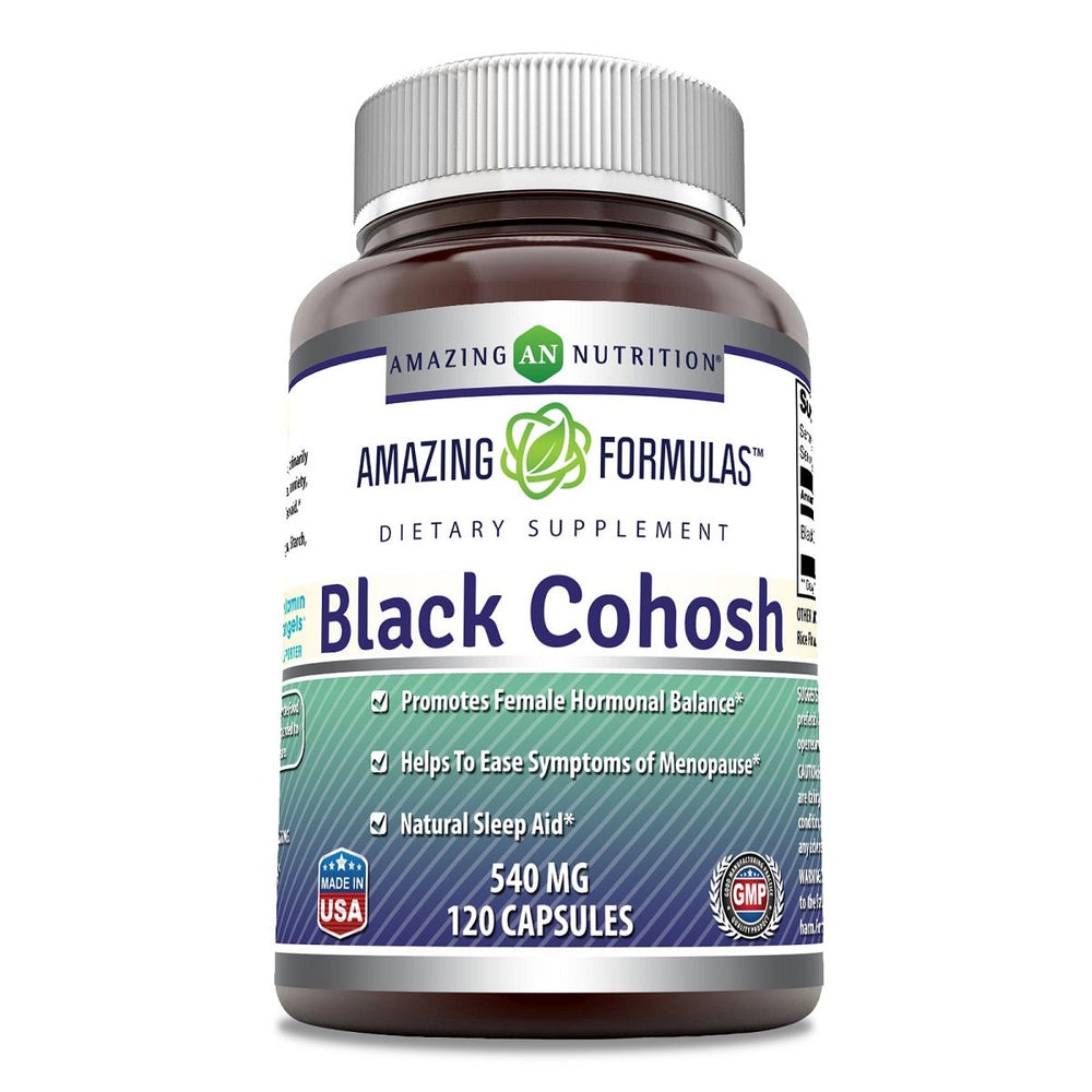 Amazing Formulas Black Cohosh 540 mg 120 Capsules