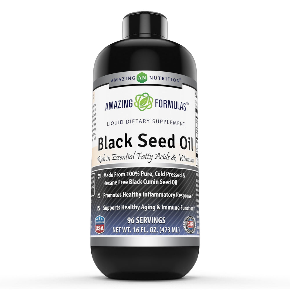 Amazing Formulas Black Seed Oil | 16 Fl Oz