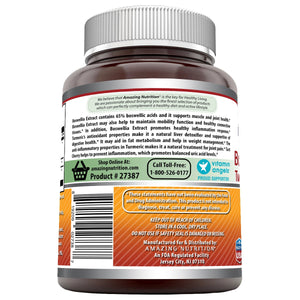 Amazing Formulas Boswellia Extract Turmeric & Tart Cherry 2400mg 120 Veggie Capsules