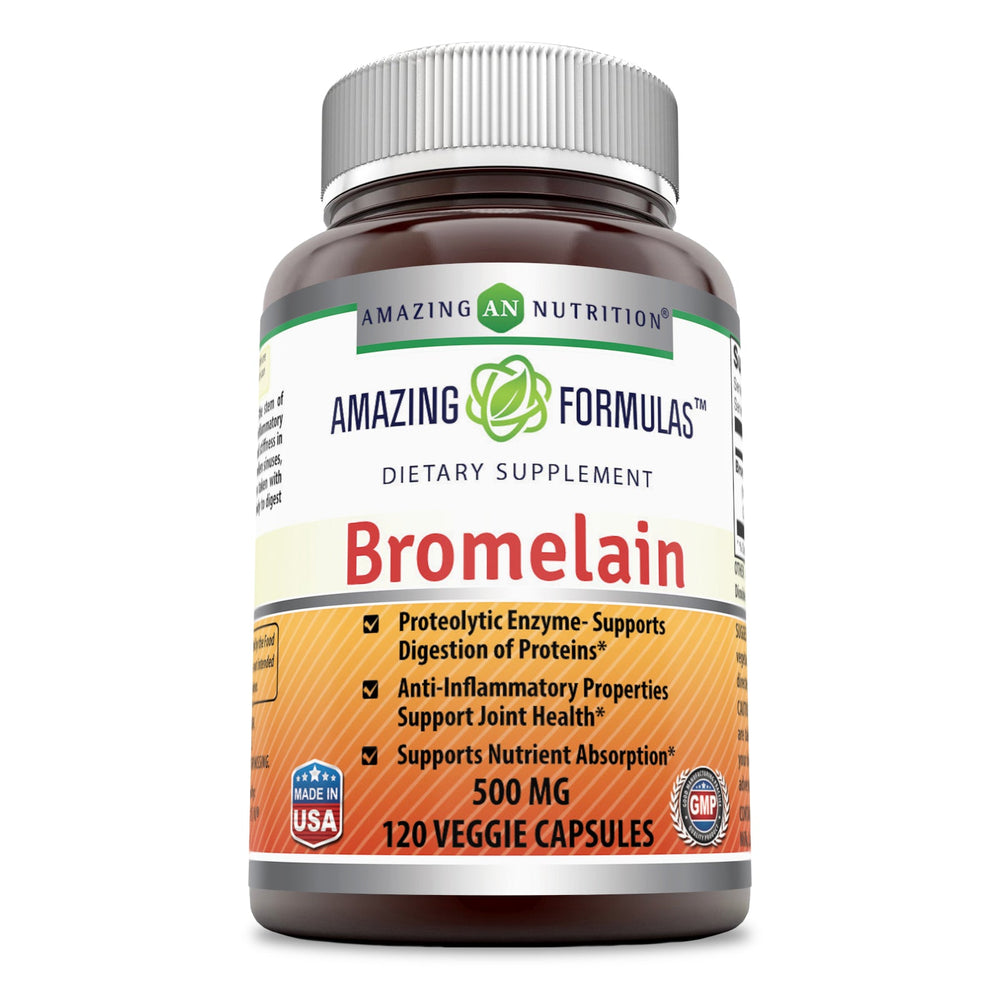 Bromelain | 500mg 2400 GDU 120srvgs
