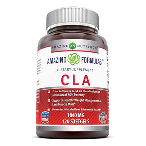 Amazing Formulas CLA 1000 mg 120 Softgels