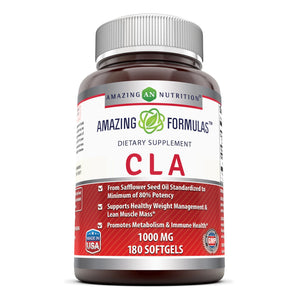 Amazing Formulas CLA 1000 Mg 180 Softgels