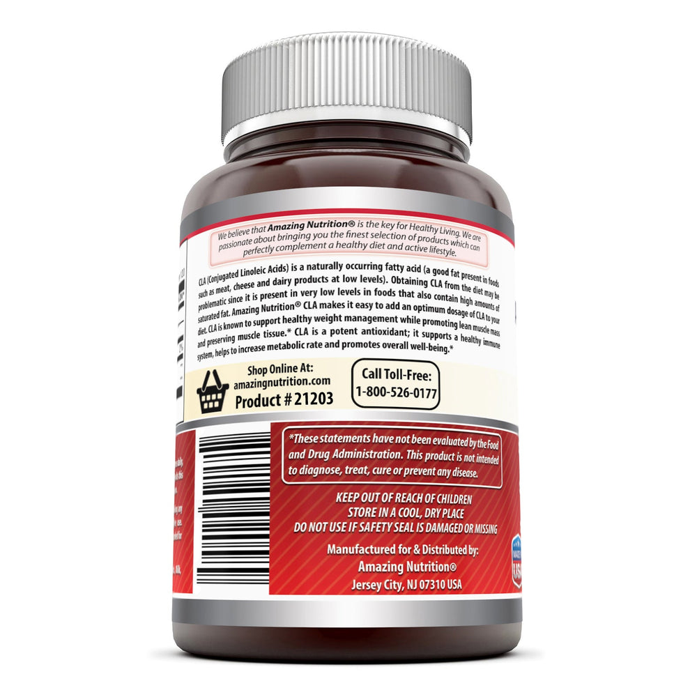 Amazing Formulas CLA 1000 Mg 180 Softgels