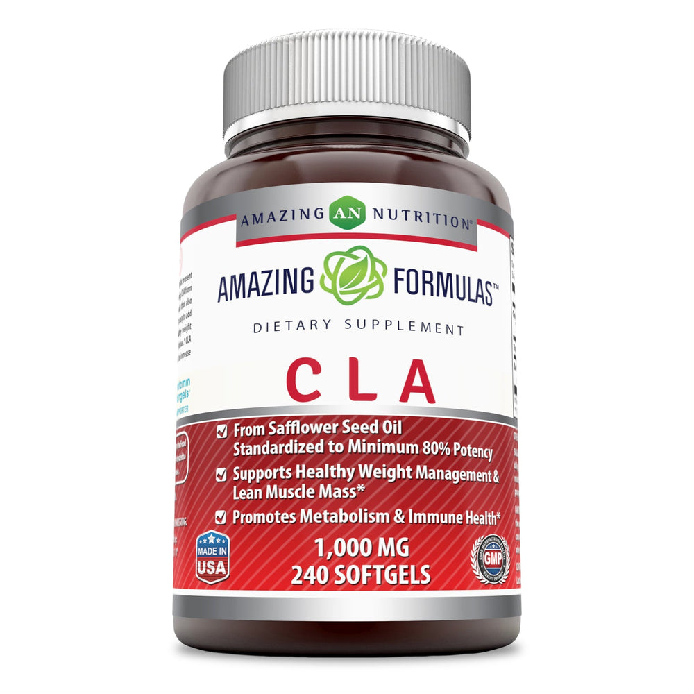 Amazing Formulas CLA 1000 Mg 240 Softgels