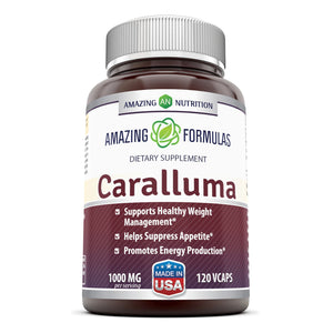 Amazing Formulas Caralluma 1000 Mg 120 Veggie Capsules