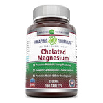 Amazing Formulas Chelated Magnesium 250 Mg 180 Tablets