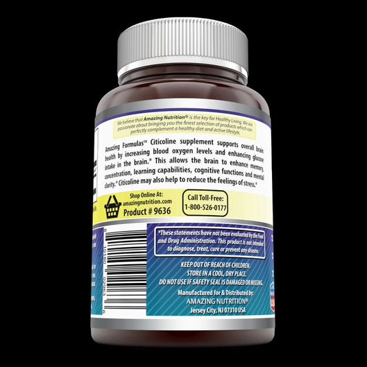 Amazing Formulas Citicoline 250 Mg 120 Capsules