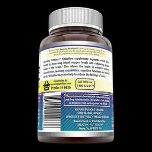 Amazing Formulas Citicoline 250 Mg 120 Capsules