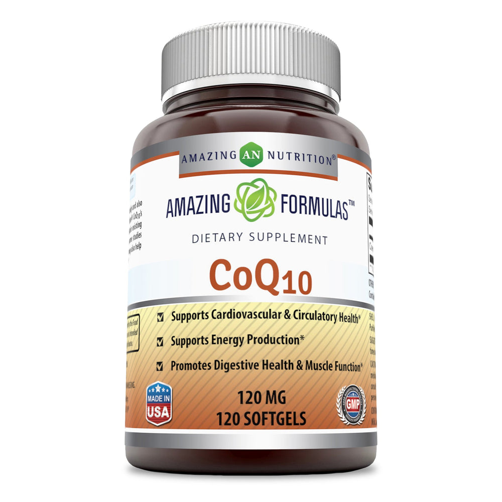 Amazing Formulas CoQ10 120 Mg 120 Softgels