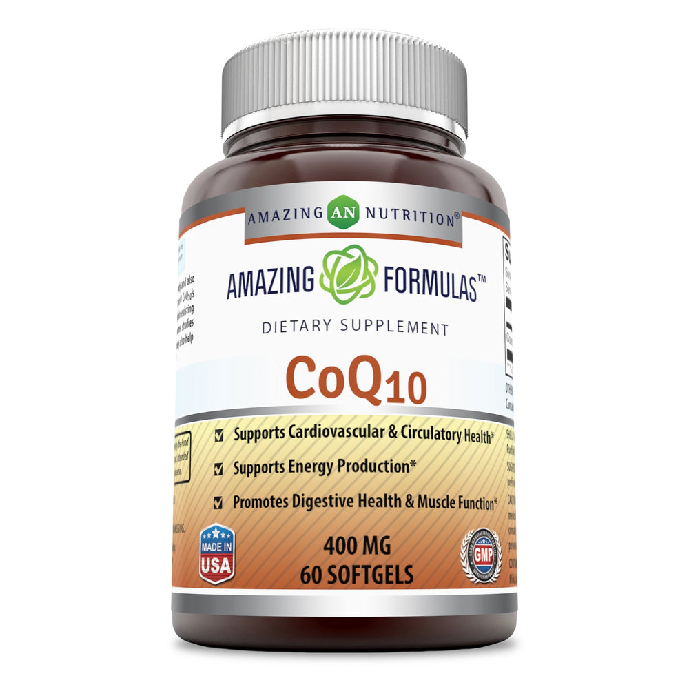 Amazing Formulas CoQ10 400 Mg 60 Softgels