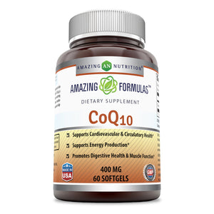 Amazing Formulas CoQ10 | 400mg 60srvgs