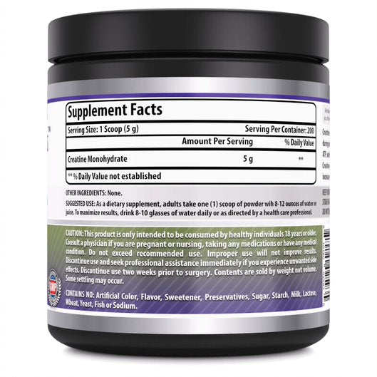 
                
                    Load image into Gallery viewer, Amazing Formulas Creatine Powder - 1 KG (2.2 Lb), 200 Servings
                
            