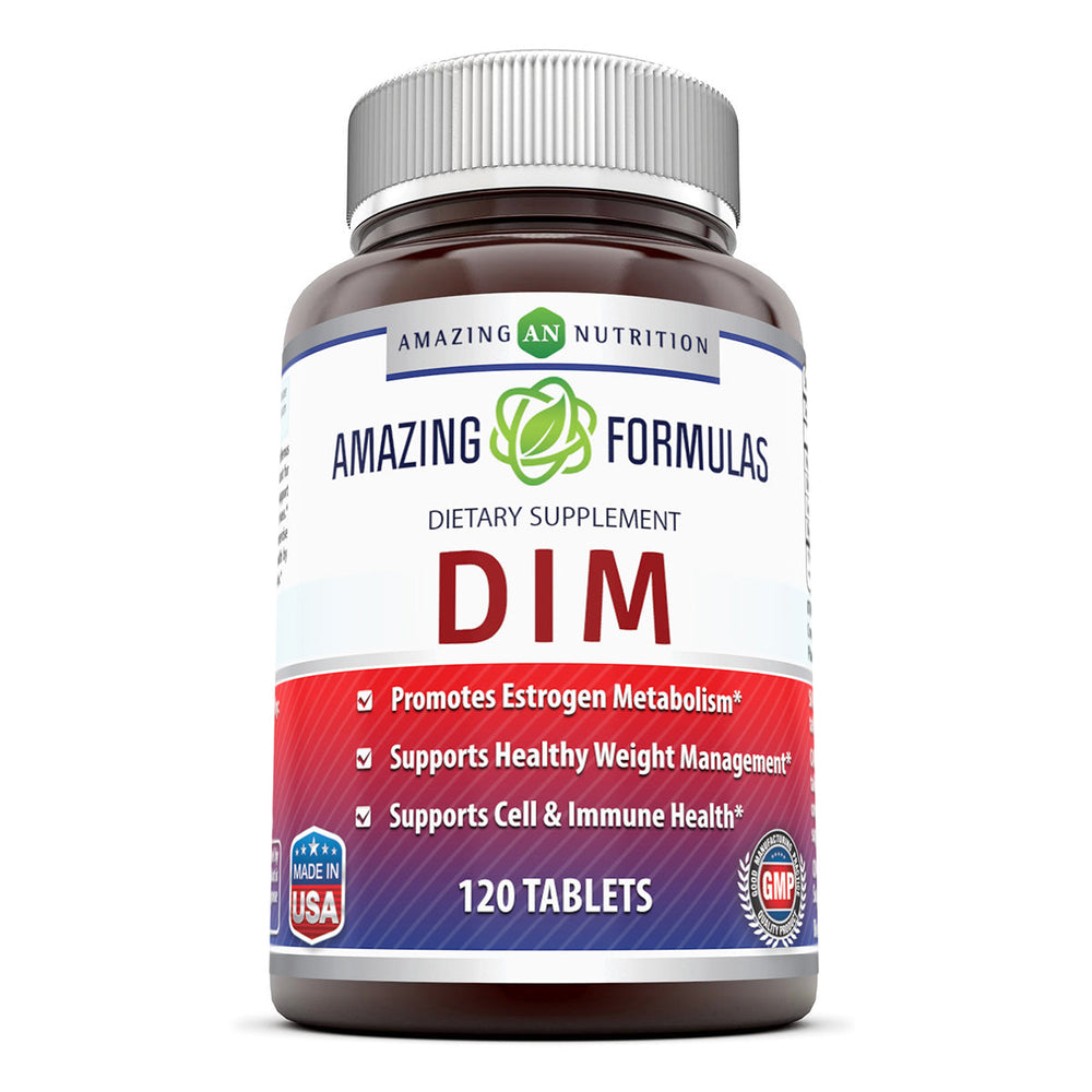 Amazing Formulas DIM | 100 Mg 120 Tablets