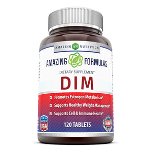 Amazing Formulas DIM 100 Mg 120 Tablets