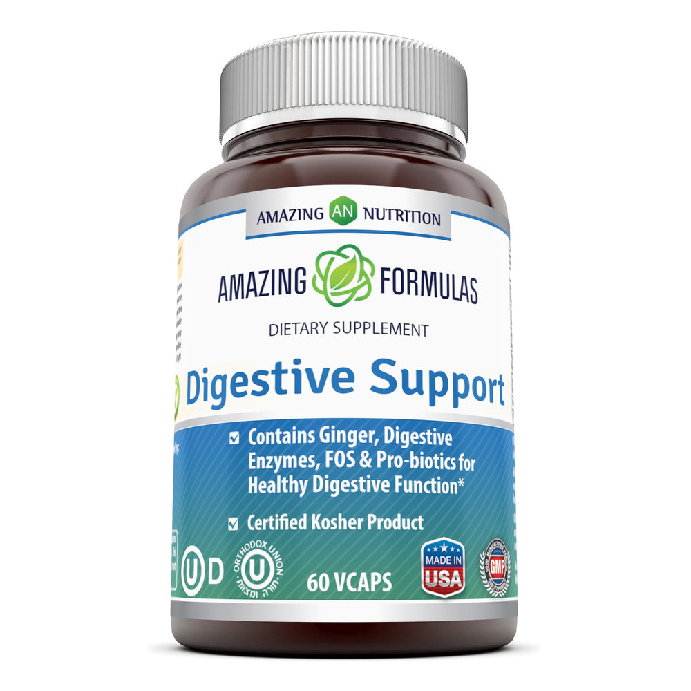 Amazing Formulas Digestive Support 60 Veggie Capsules