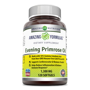 
                
                    Load image into Gallery viewer, Amazing Formulas Evening Primrose Oil 1300 Mg 120 Softgels
                
            