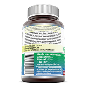 Amazing Formulas GABA with Vitamin B 6 500 mg 200 Capsules