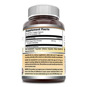 Amazing Formulas Ginger Root 550 Mg 120 Capsules