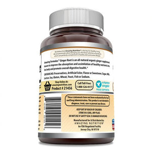 Amazing Formulas Ginger Root 550 Mg 120 Capsules