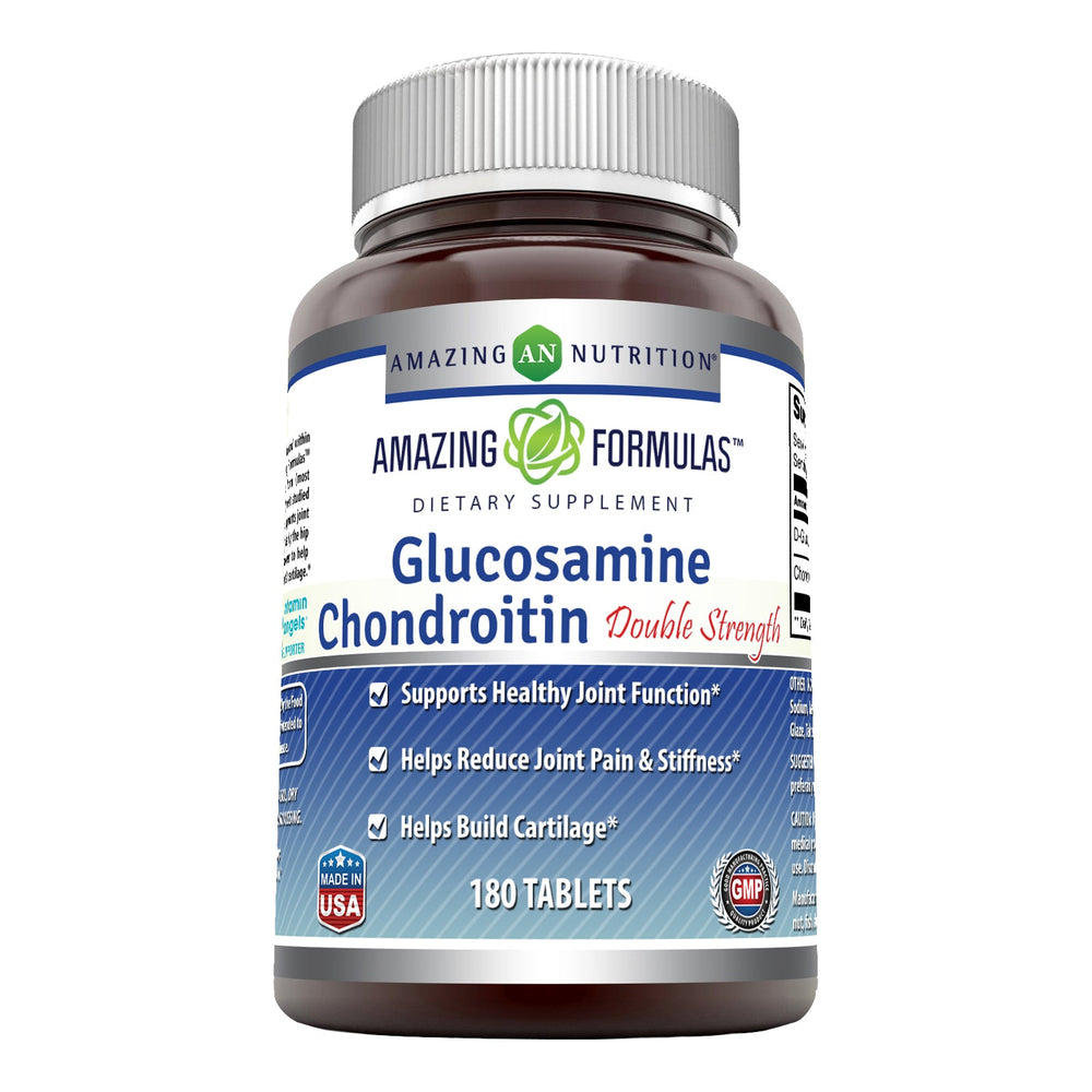 Amazing Formulas Double Strength Glucosamine Chondroitin 180 Tablets