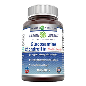Amazing Formulas Double Strength Glucosamine Chondroitin 180 Tablets