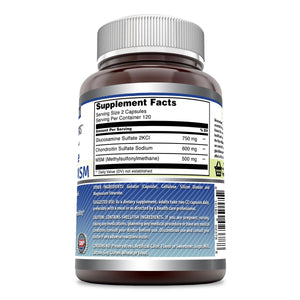 Amazing Formulas Glucosamine + Chondroitin + MSM 240 Capsules