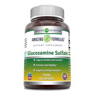 
                
                    Load image into Gallery viewer, Amazing Formulas Glucosamine Sulfate 750 Mg 180 Capsules
                
            