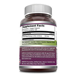 
                
                    Load image into Gallery viewer, Amazing Formulas Grapeseed Extract 100 Mg 120 Capsules
                
            