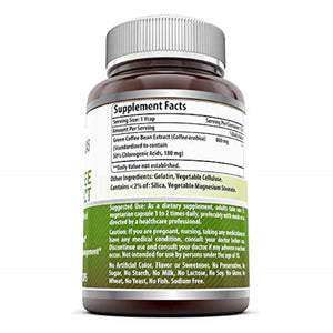 
                
                    Load image into Gallery viewer, Amazing Formulas Green Coffee Bean Extract 800 Mg 120 Veggie Capsules
                
            